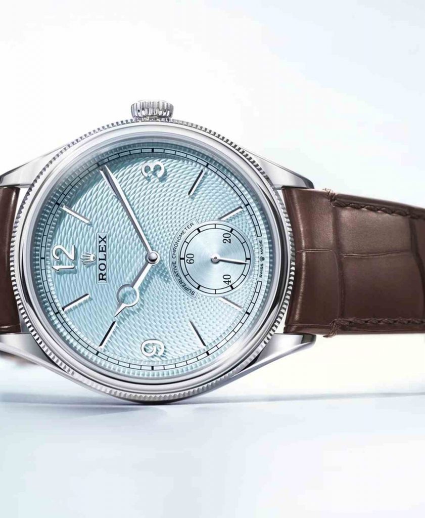 Rolex esfera azul hielo