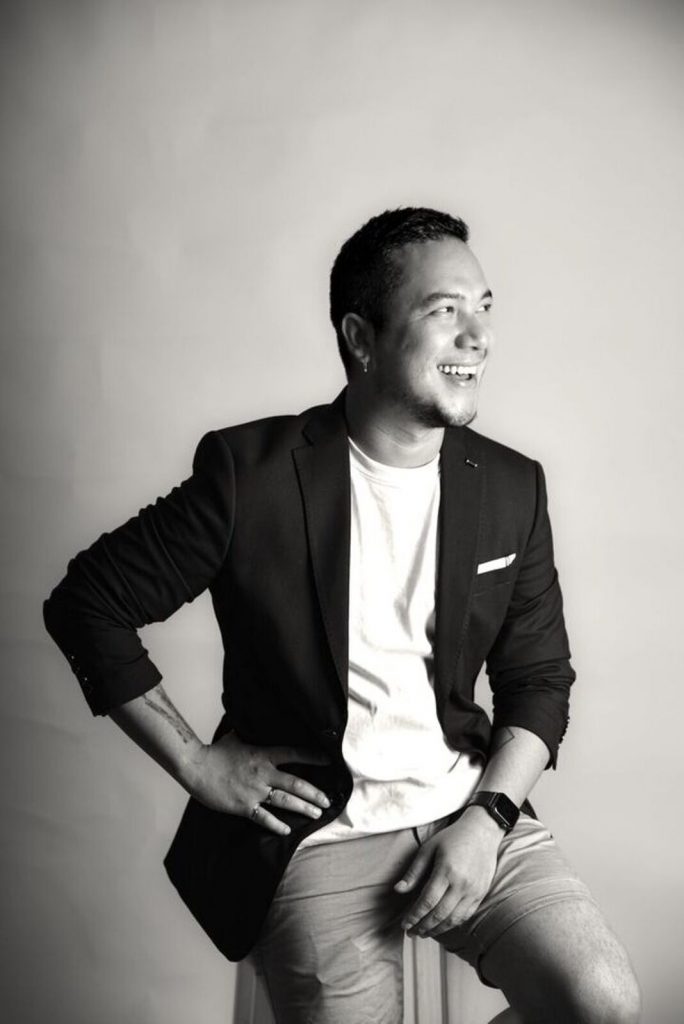 Daniel Chong blanco y negro