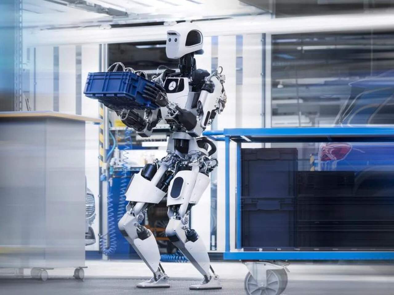 Mercedes Benz, robot, Apptronik