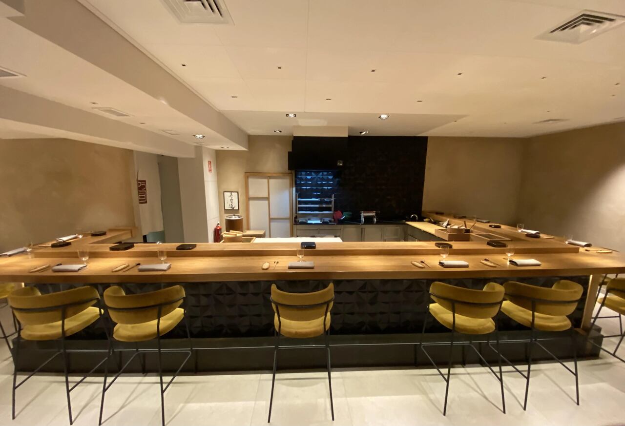 Zuara Sushi, restaurante Madrid, sushi barra sushi