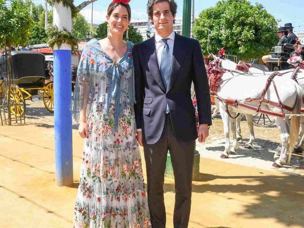 Feria de Abril, Sofía Palazuelo, Fernando Fitz-James Stuart y Solís