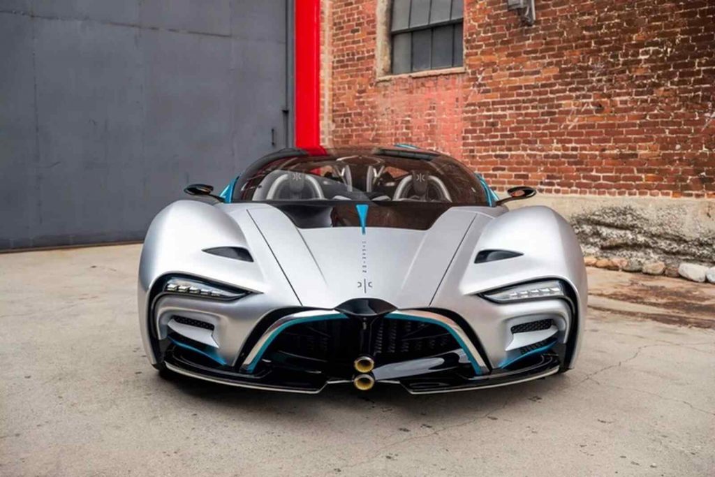 Frontal coche, protoripo Hyperion XP-1