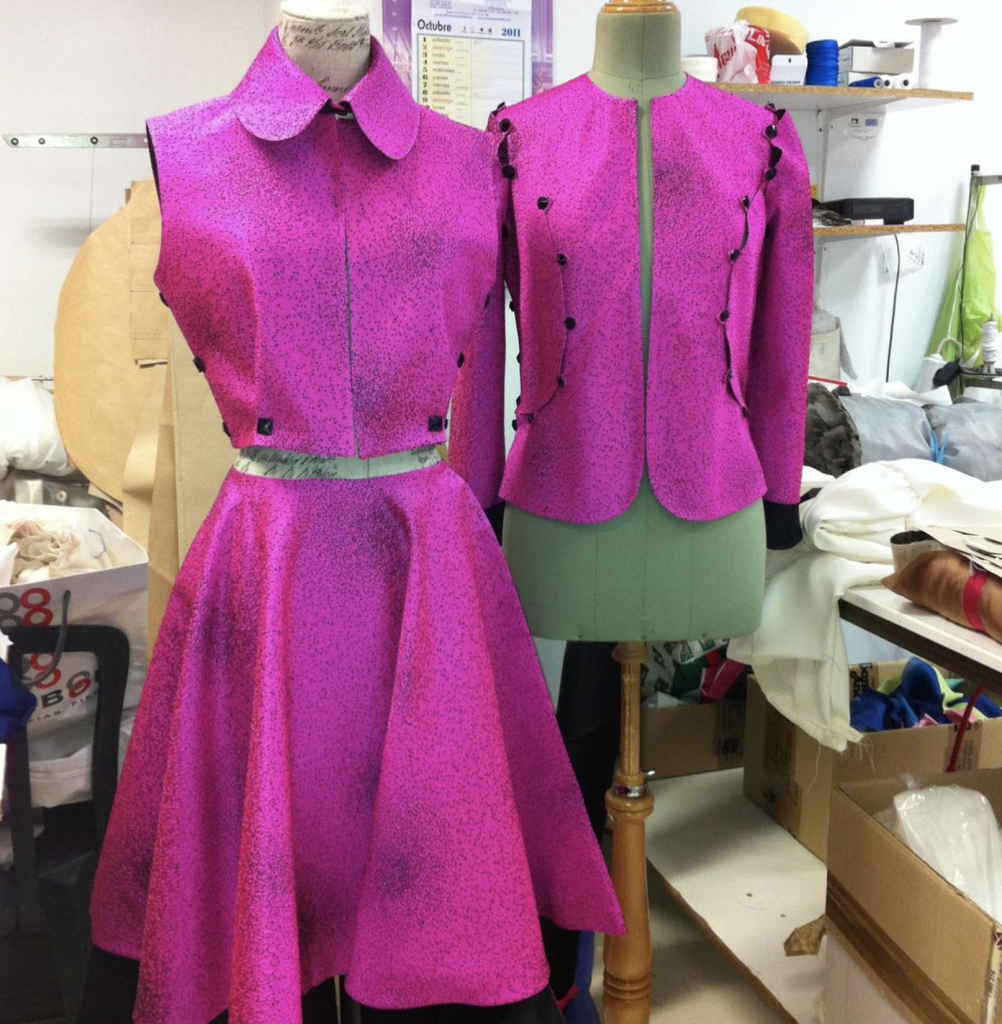 En el atelier de Susana Poyatos