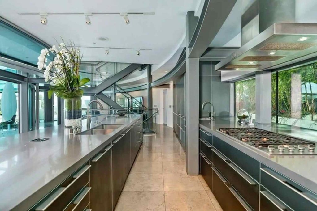 Cocina mansi&oacute;n Justin Bieber