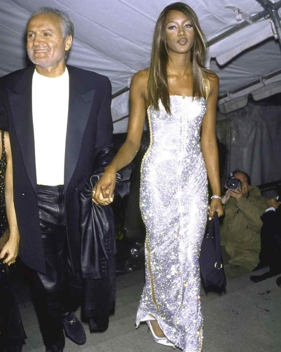 Naomi Campbell, Gianni Versace, MET Gala
