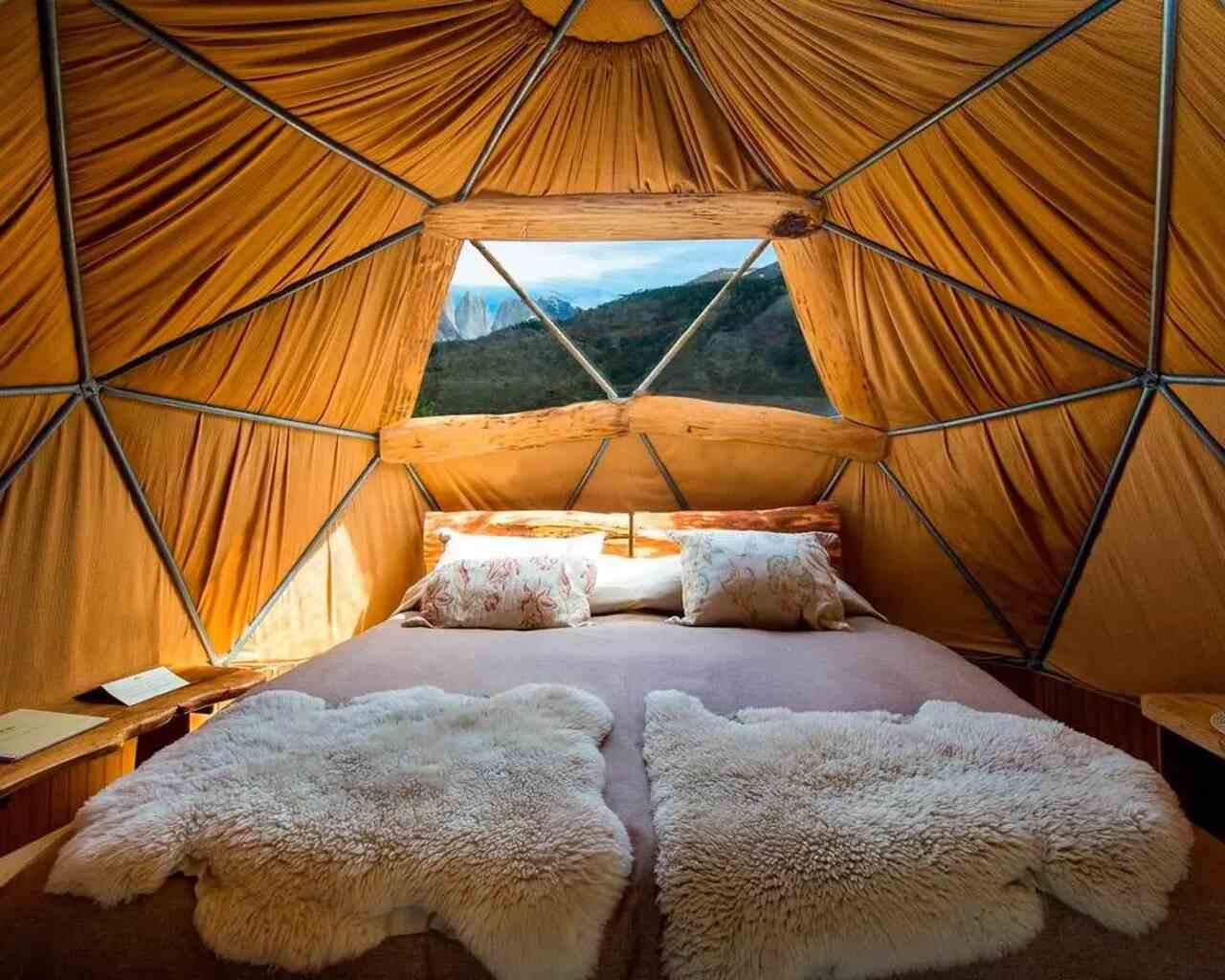 EcoCamp Patagonia, Chile, camping, glamping