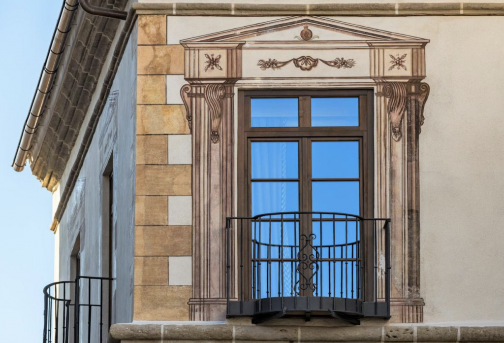 Fachada del hotel Palacio Solencio de M&aacute;laga