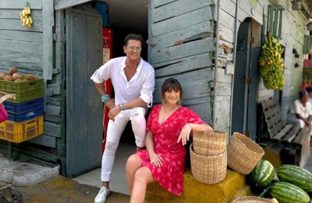 Rozal&eacute;n y Carlos Vives