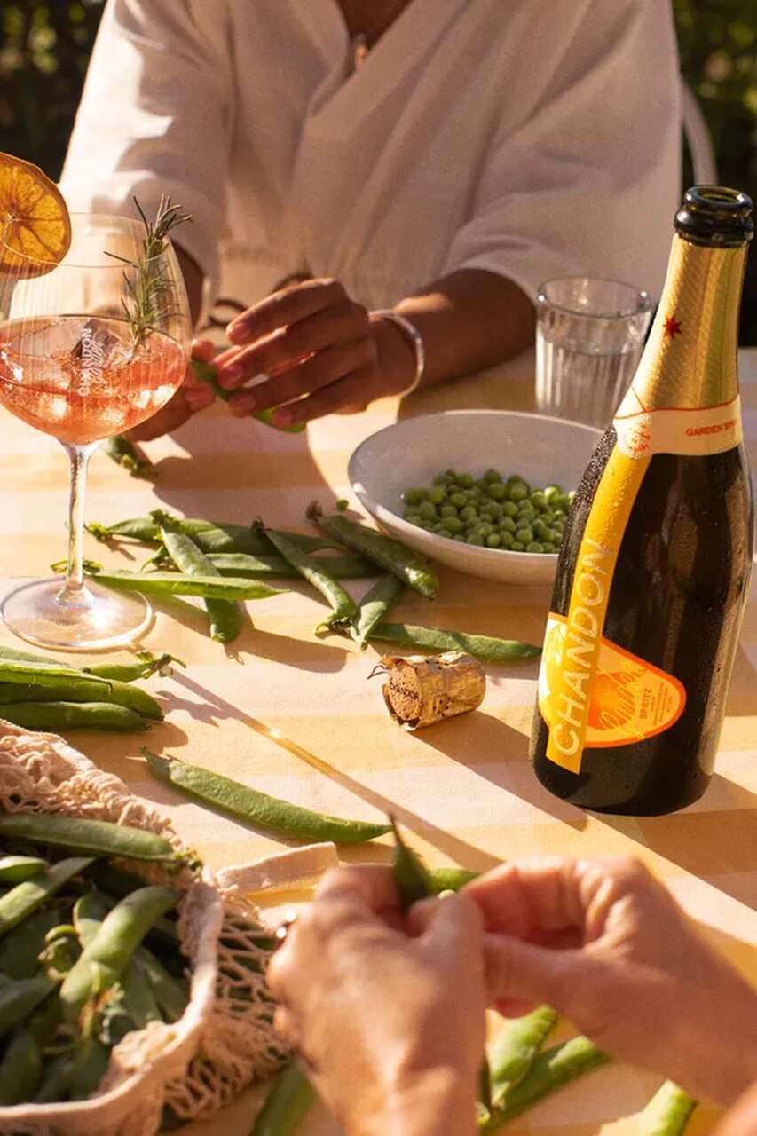 Chandon Garden Spritz, vino espumoso, bebida refrescante, Chandon, vino