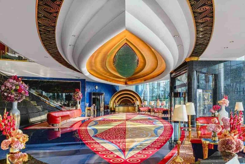 Burj Al Arab Jumeirah, hoteles de lujo en Dubái