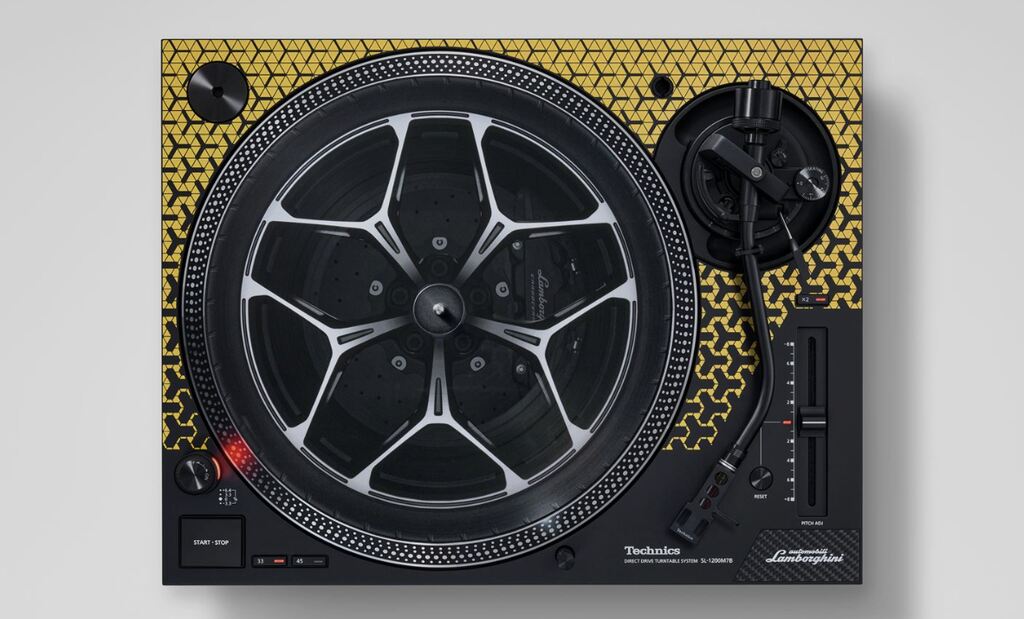 Tocadiscos Lamborghini