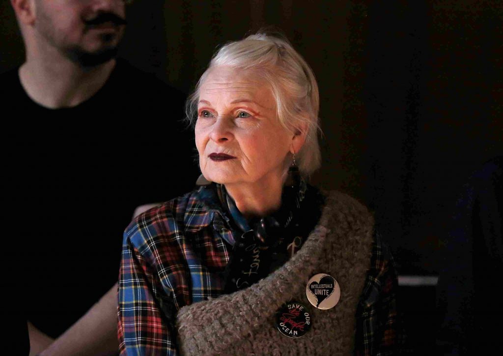 Vivienne Westwood en un desfile
