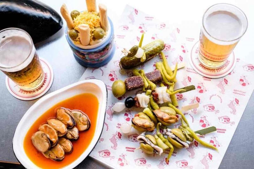Mejillones de Hermanos Vinagre, Ruta de tapas por Madrid