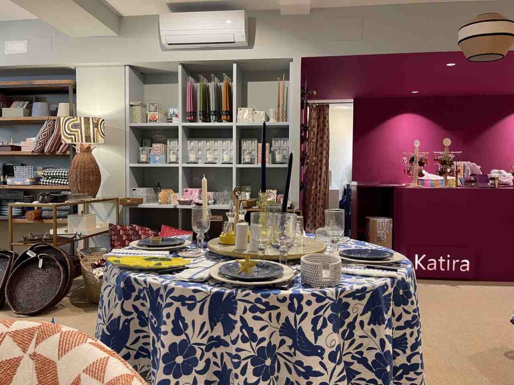 Katira, tienda de decoraci&oacute;n en el Barrio de Salamanca