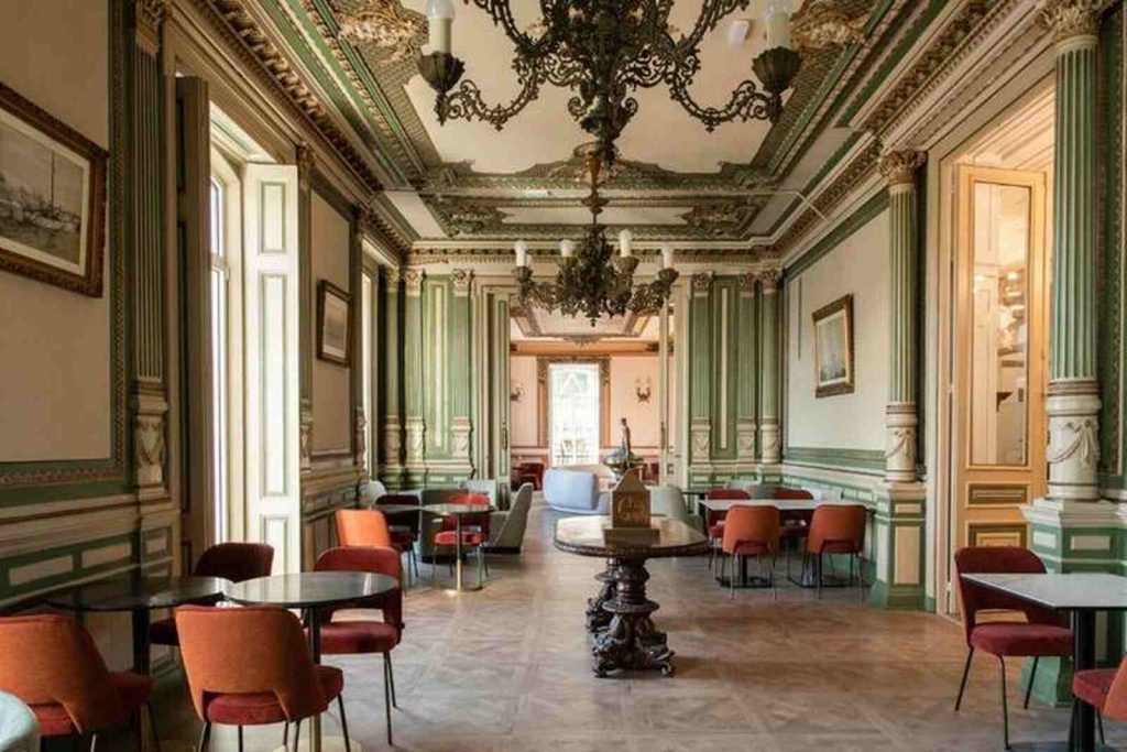 Sal&oacute;n Hotel de de lujo Palacio Pombo Santander