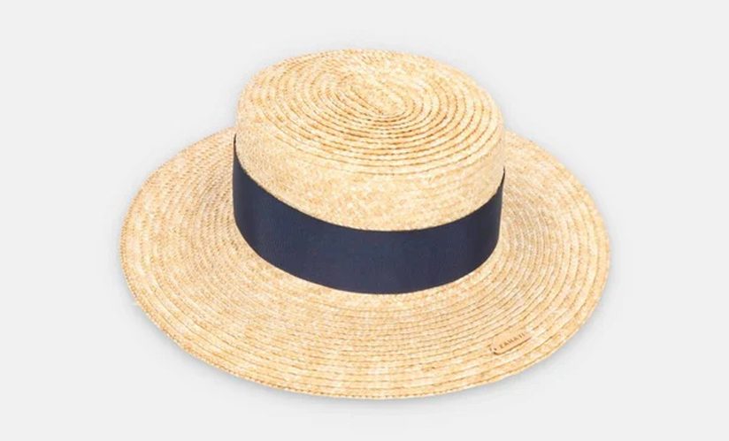 Sombrero de playa, María Pombo