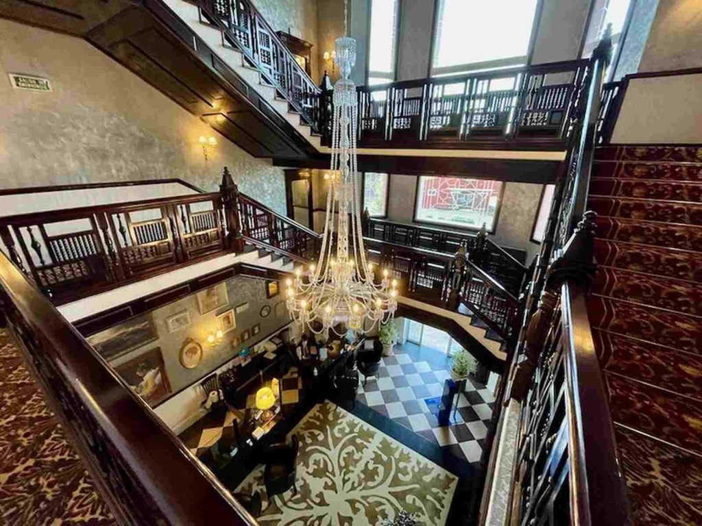 Lobby Hotel Mansión de Lucy Tarragona