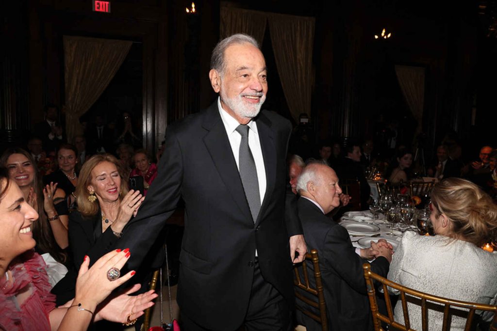 Carlos Slim lista billonarios