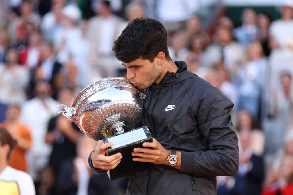 Carlos Alcaraz, roland garros, reloj alcaraz, rolex alcaraz, precio reloj de alcaraz