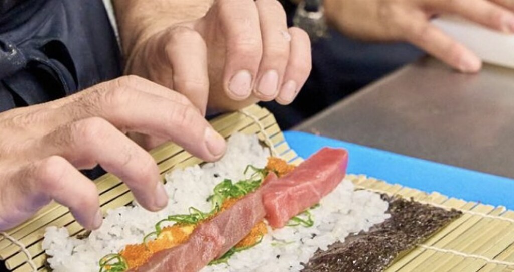 Japon&eacute;s, sushi