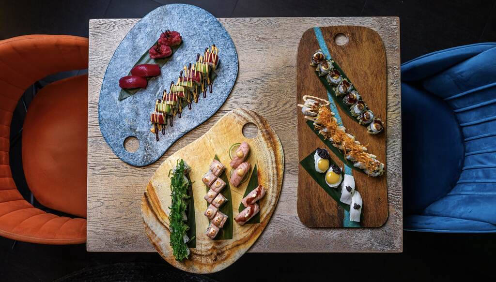 Japon&eacute;s, sushi