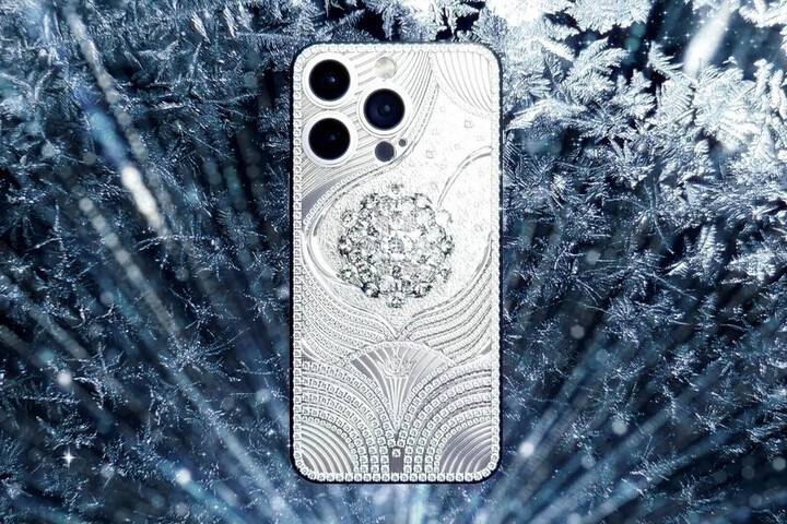 iPhone con diamantes