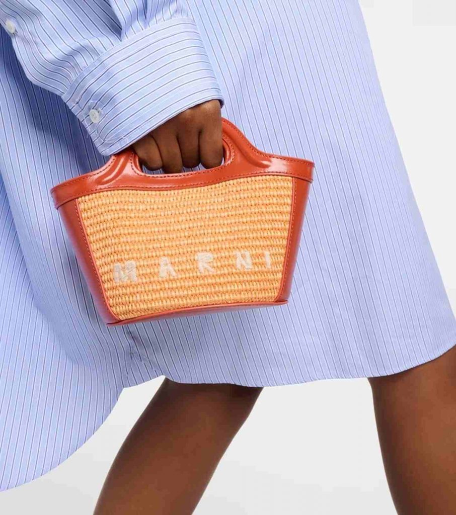 Bolso de rafia de Marni