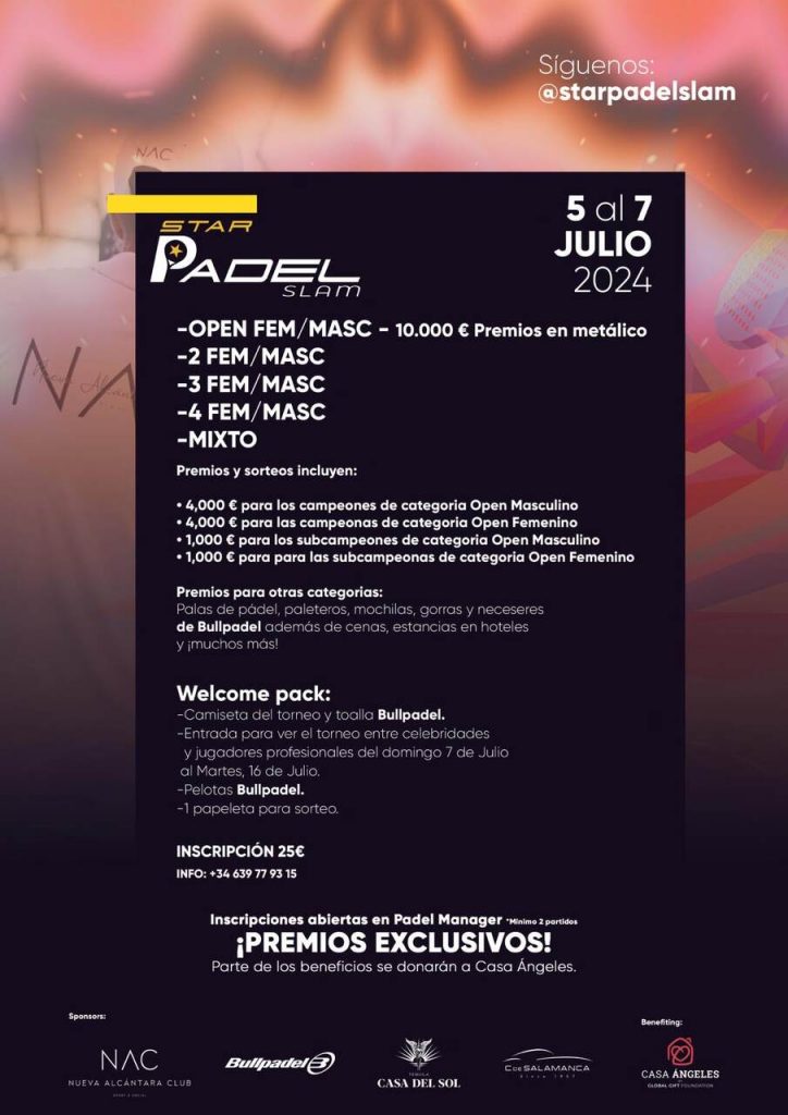 Star Padel Salm Marbella Eva Longoria