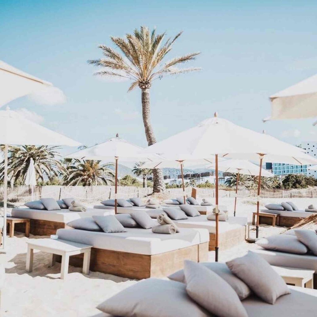Beach club Ibiza