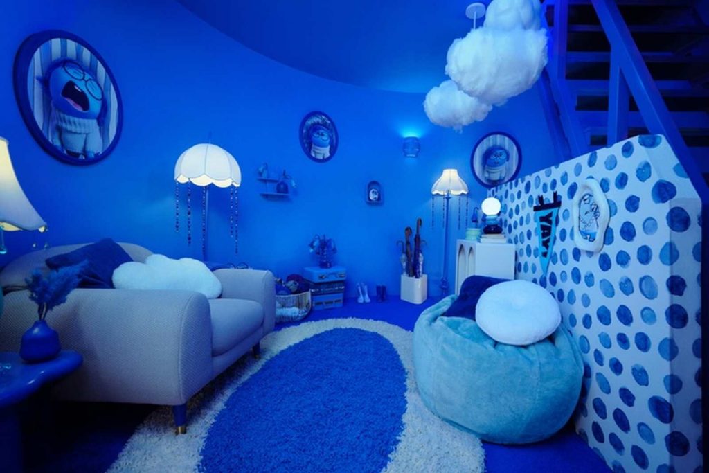 Sal&oacute;n de Tristeza en la casa de Inside Out