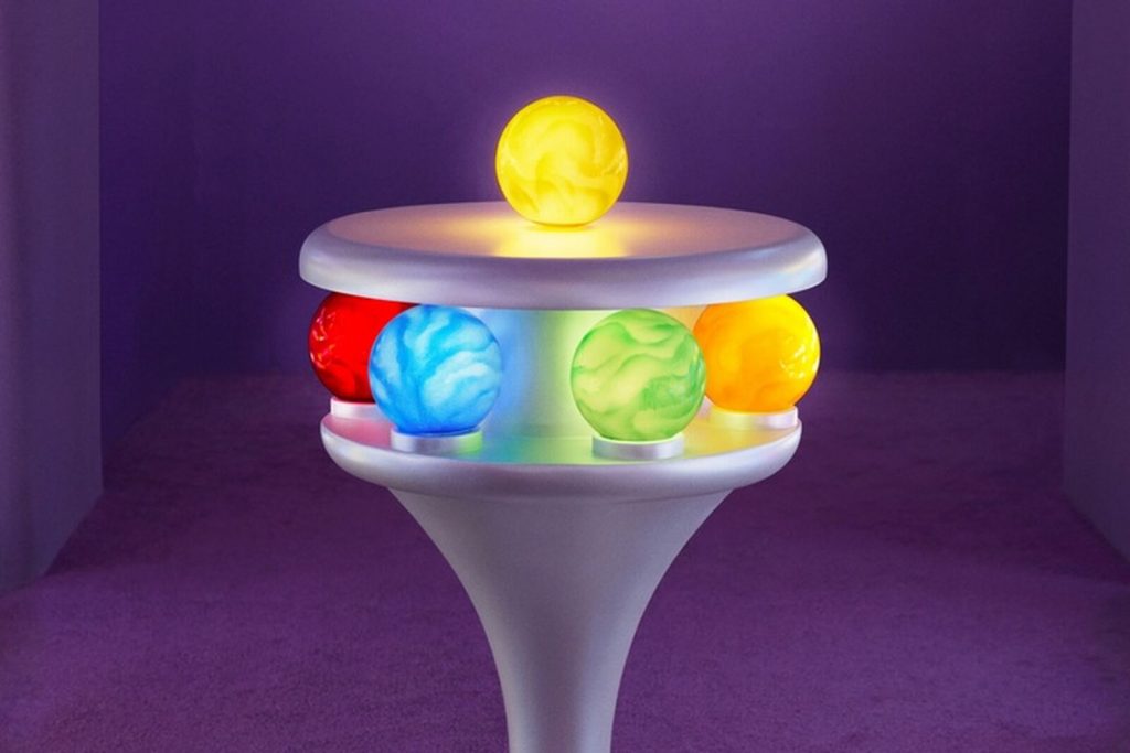 Bolas del recuerdo en la casa de 'Inside Out'