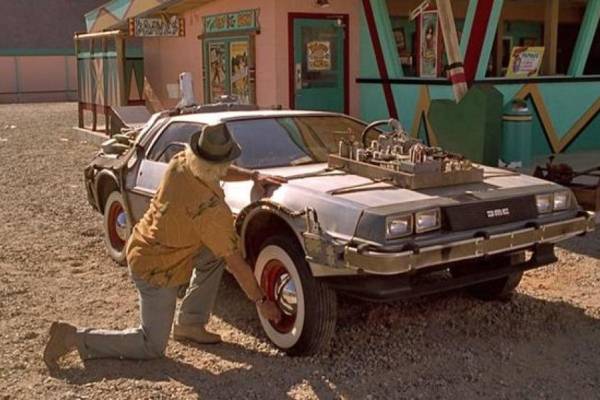 Escena de 'Regreso al Futuro'