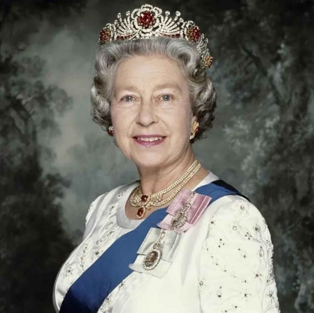 La reina Isabel II