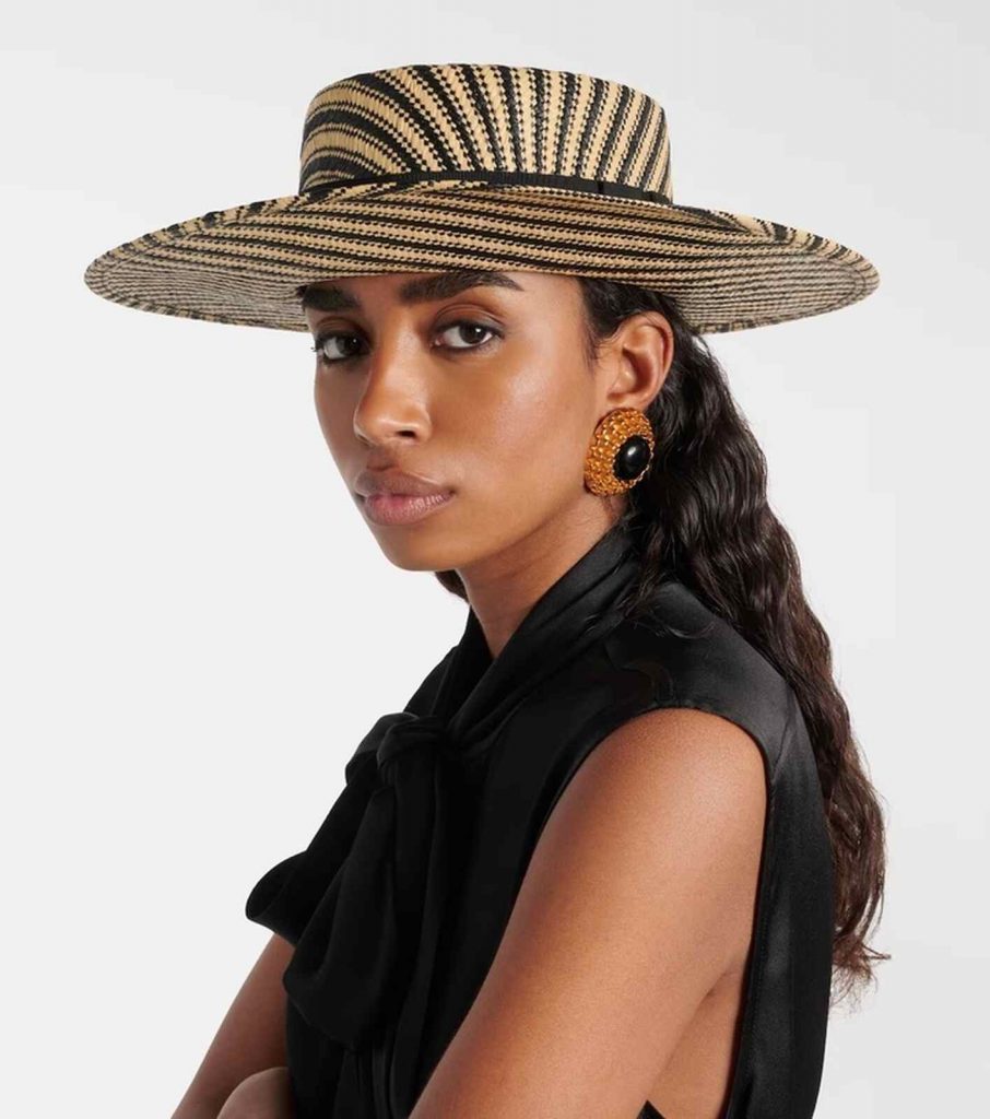 Sombrero de rafia para verano de Nina Ricci