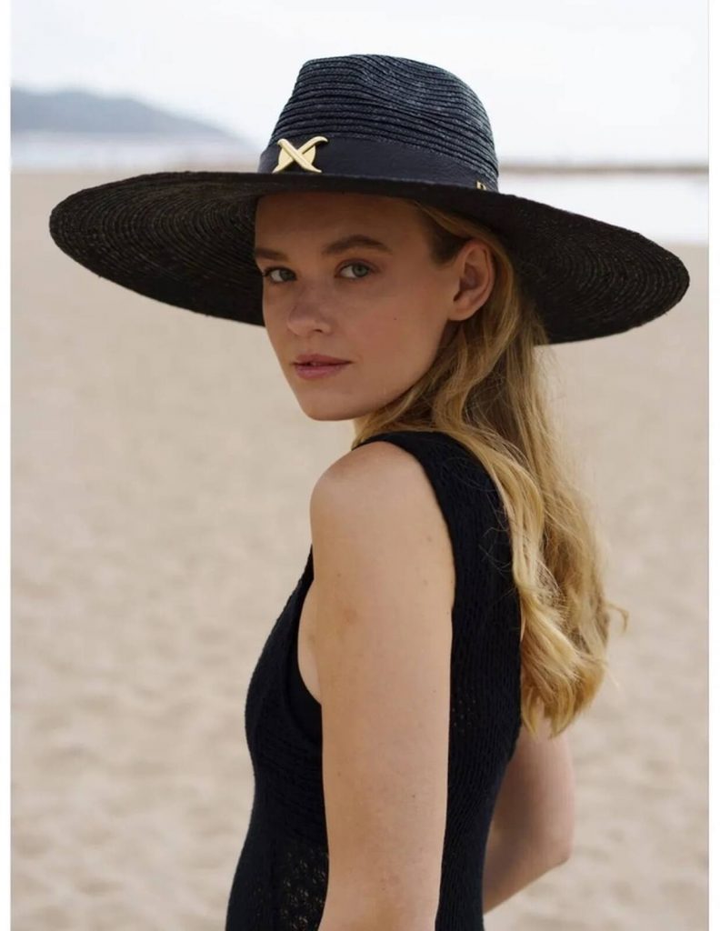 Sombrero negro de Raceu Hats
