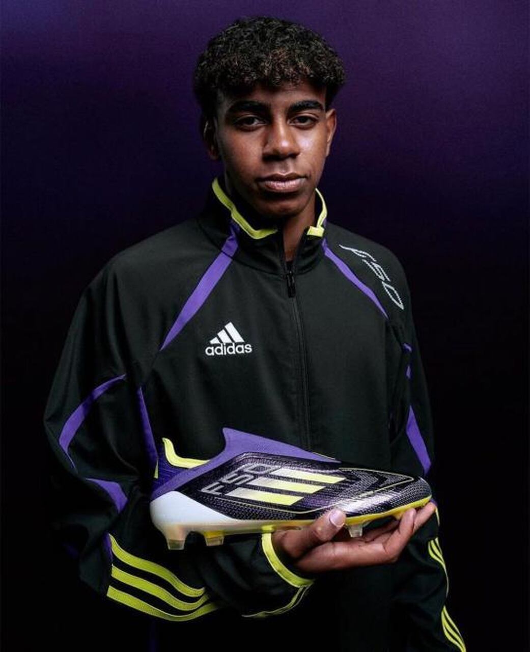 Lamine Yamal, fútbol, botas, Adidas