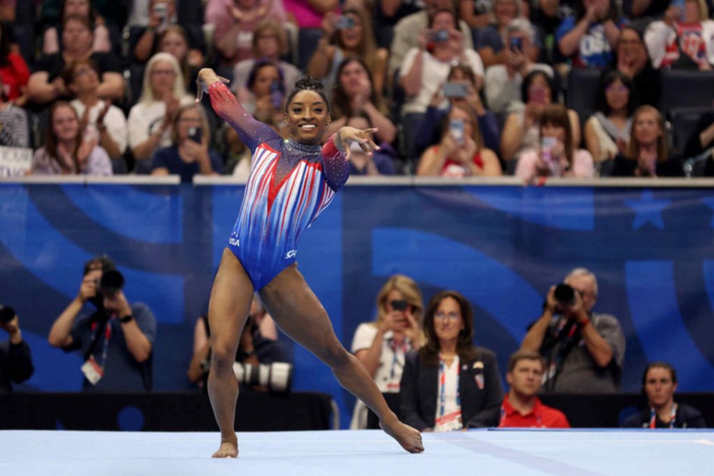 Simone Biles en los Juegos Ol&iacute;mpicos