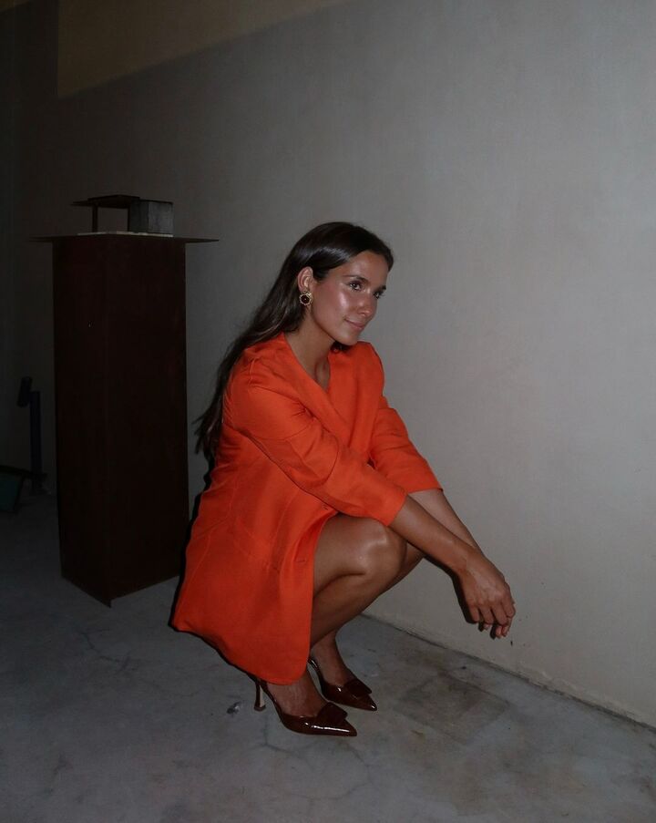 María Pombo, pendientes vintage clip