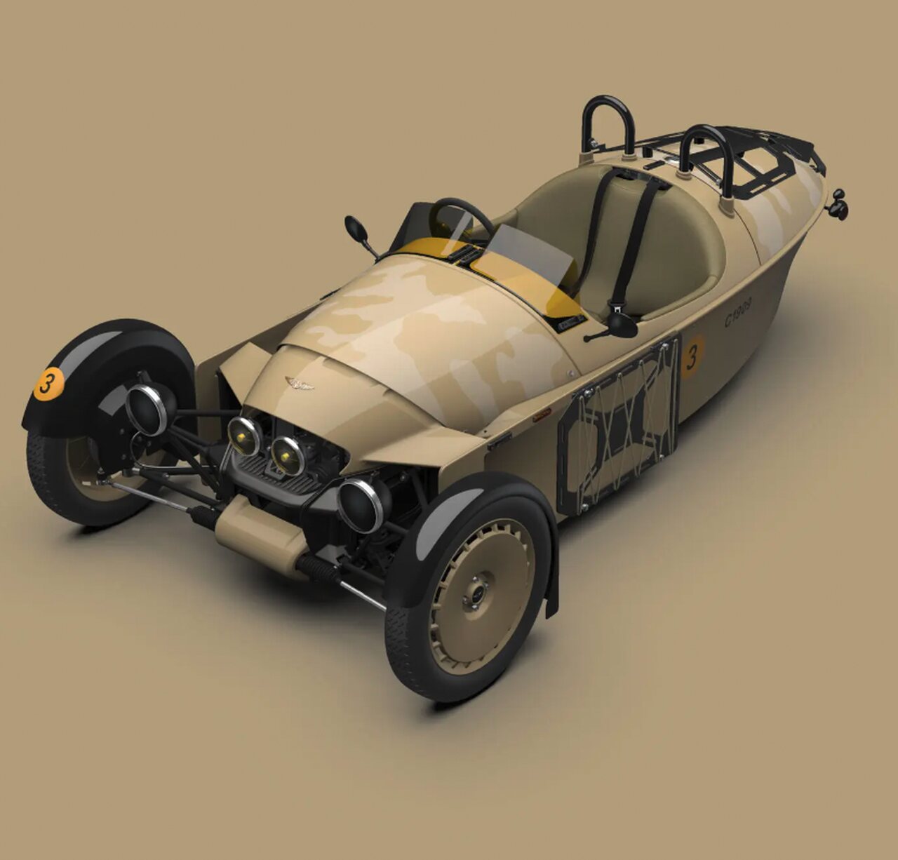 morgan coche 3 ruedas