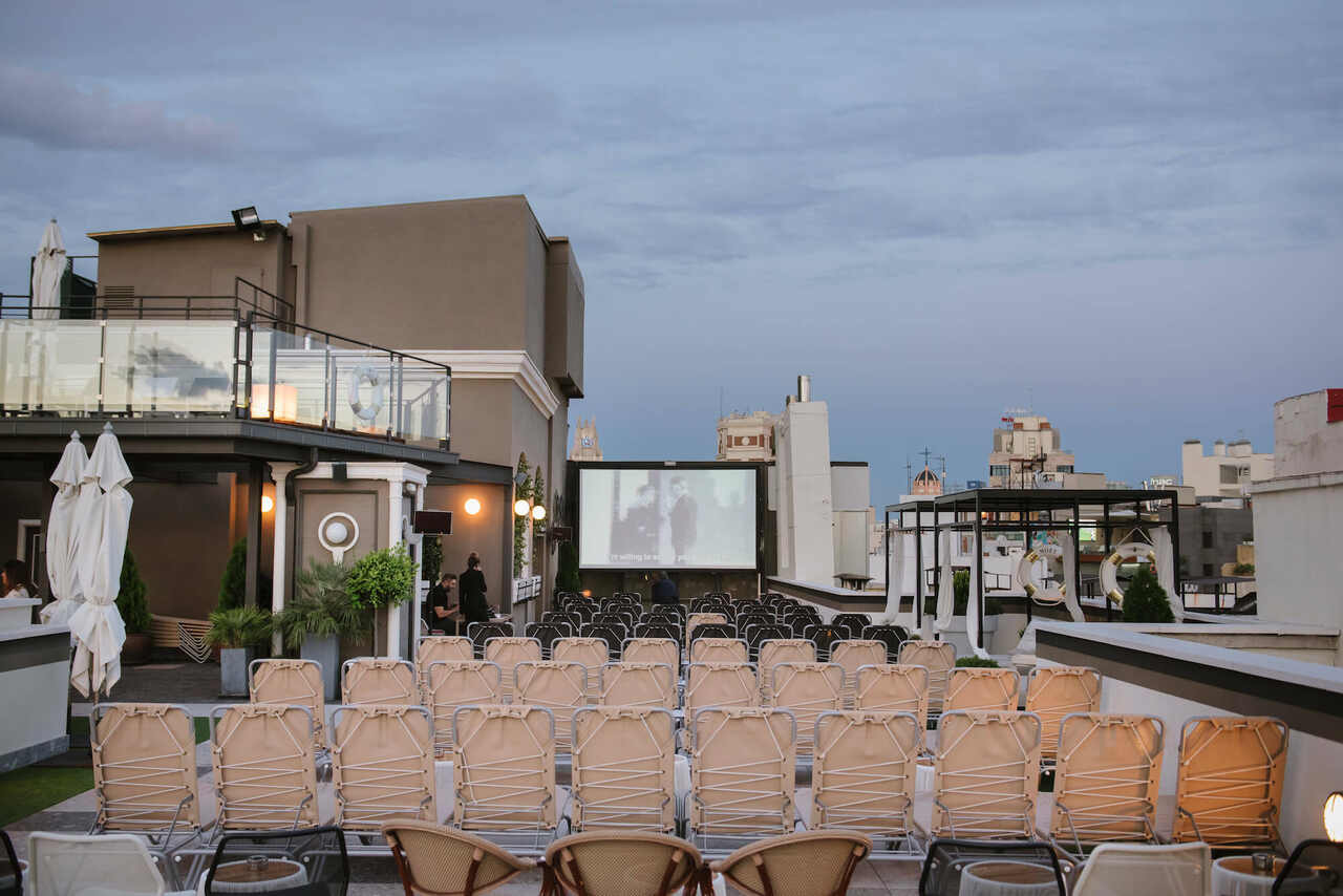 Hotel Emperador, azotea, verano