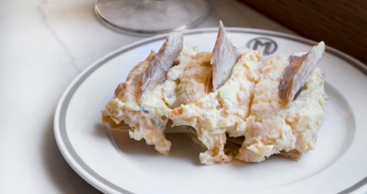 Ensaladilla, Bar Manero, Madrid, tapas