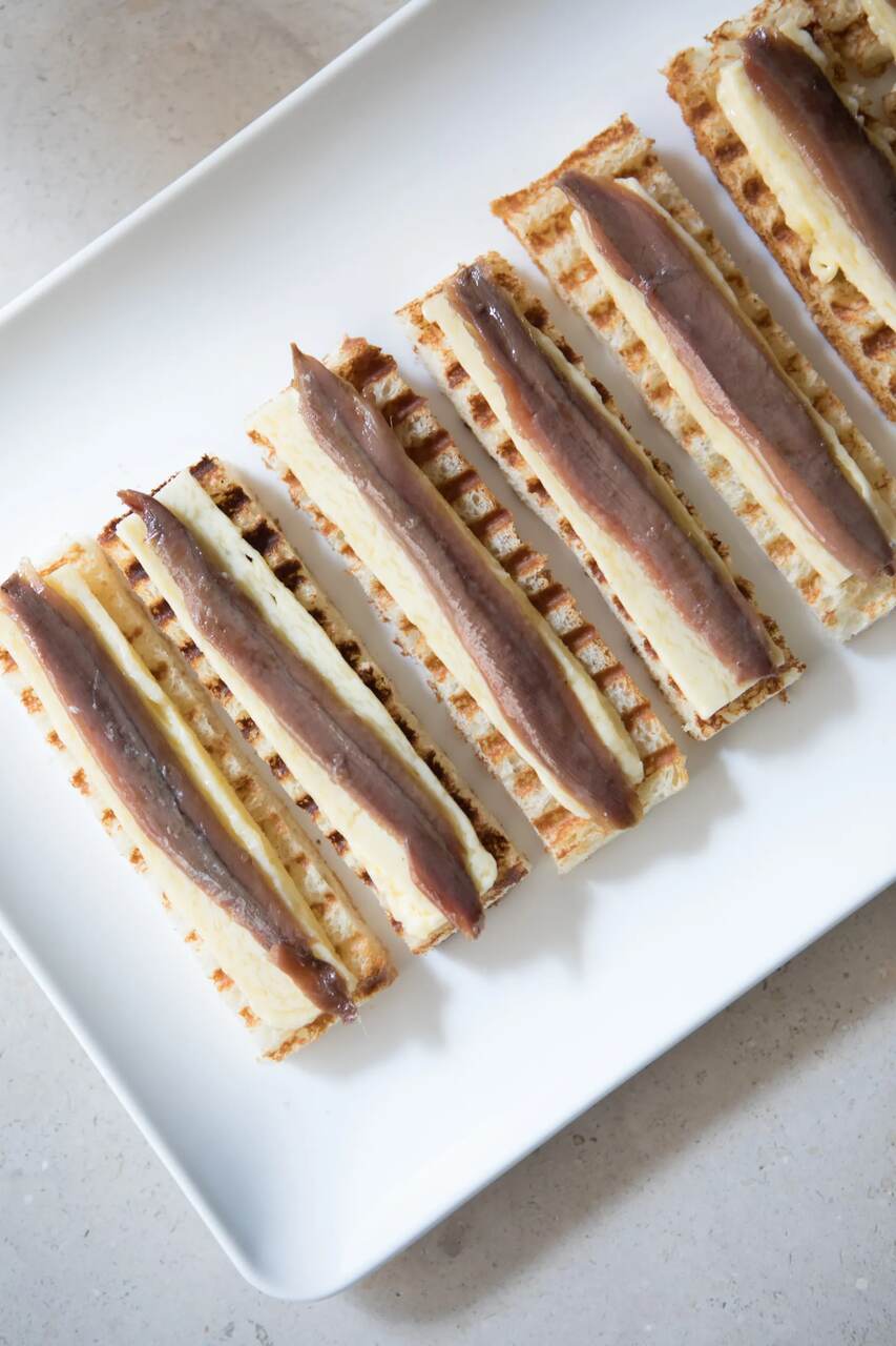 Anchoas con mantequilla, Bar Trafalgar