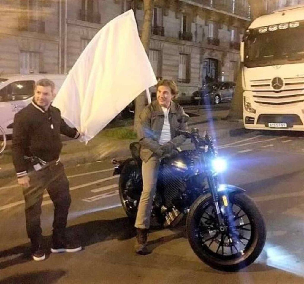 Tom cruise en los Juegos Ol&iacute;mpicos en las calles de Par&iacute;s