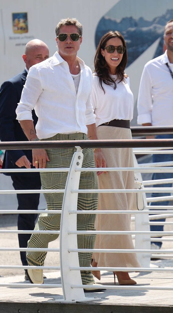 Amal Clooney, George Clooney, Ines de Ramon, Brad Pitt, Festival de Venecia, Festival de Cine de Venecia, novia de Brad pitt