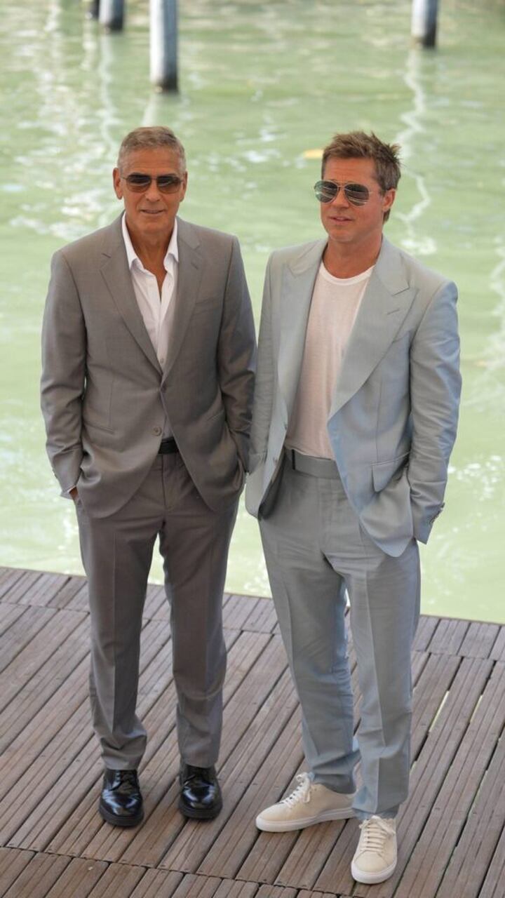 George Clooney y Bard Pitt