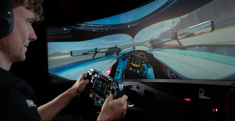Volante F1, simulador, Formula1