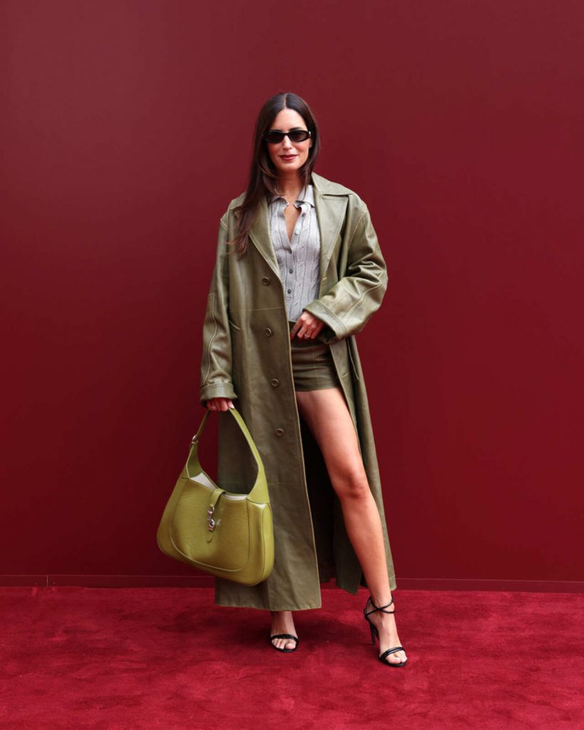 Gala Gonz&aacute;lez en el desfile de Gucci en la Milan Fashion Week
