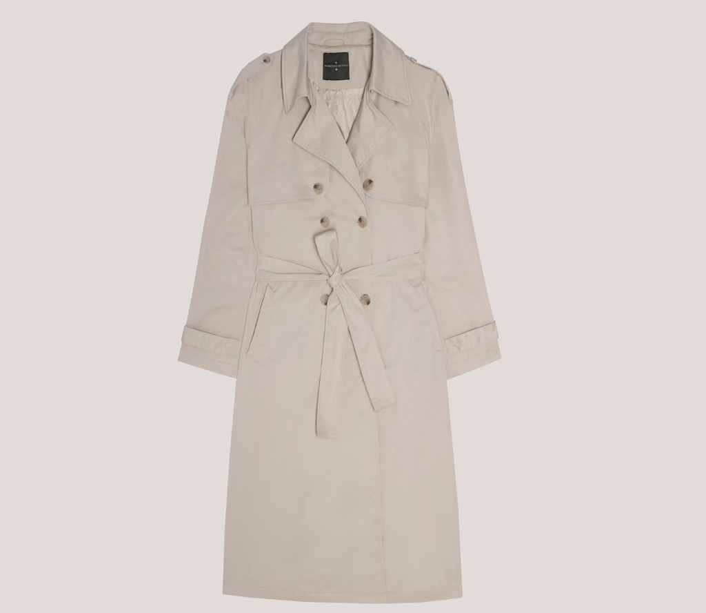 Gabardina, look lluvia, Tamara Falc&oacute;
