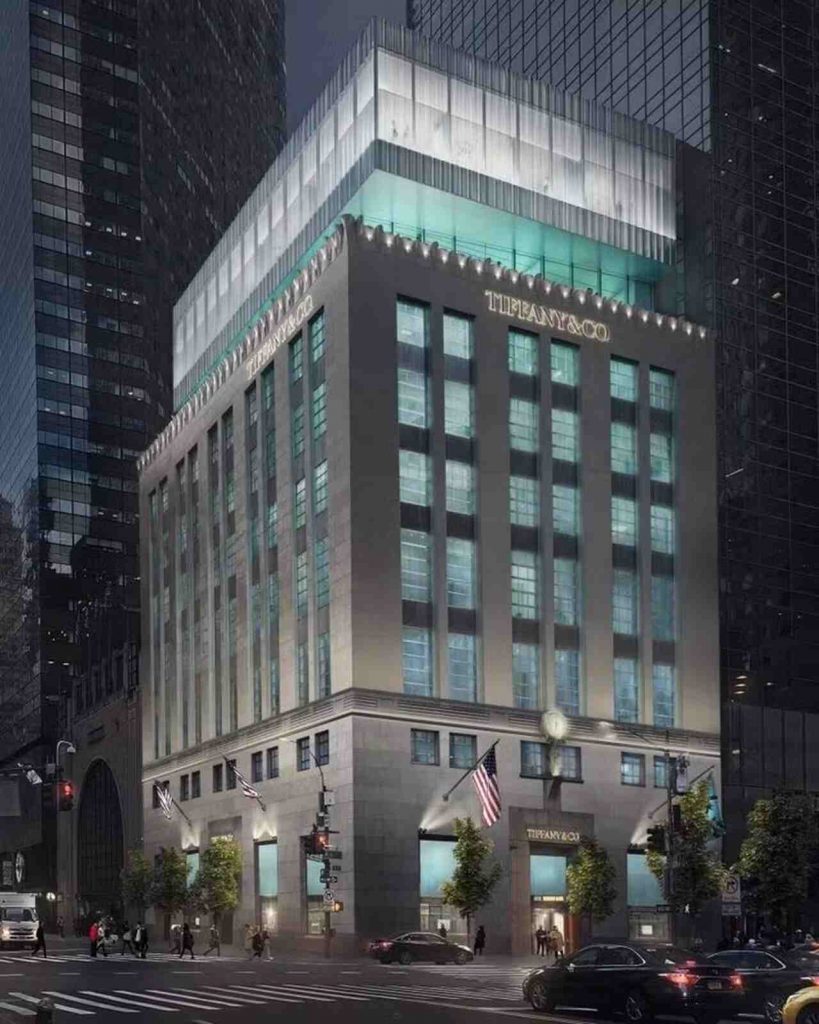 Edificio de Tiffany&Co. en Nueva York