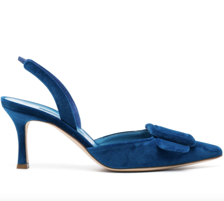 Zapatos tac&oacute;n invitada, Manolo Blahnik, zapatos Maysli